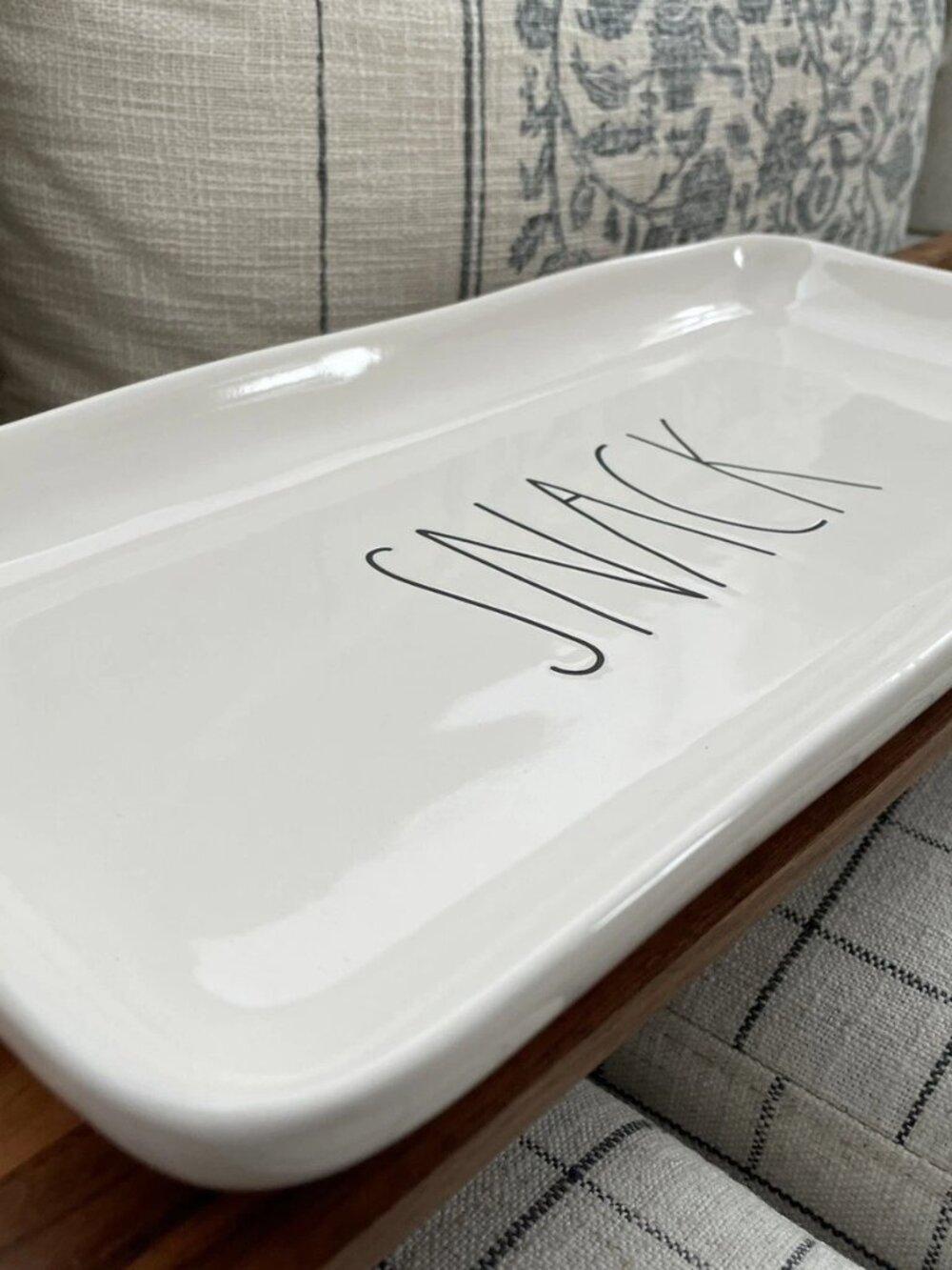 SALE! 20% Off NWOT RAE DUNN Serving Tray Platter SNACK